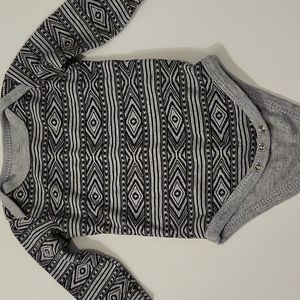 0-3 month onesie long sleeve